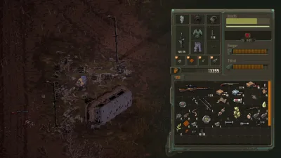 Scavenging a wrecked vehicle